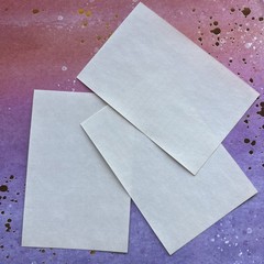 Vintage 80s 90s Hallmark Cards Inc. Music Note Stationary Paper Three Sheets Lot