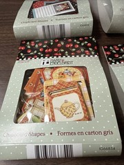 Mary Engelbreit Chipboard Shapes Assorted 30 Pcs Each Pack LOT of 4 Sealed Packs