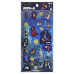Sun-Star Stationery WISH Sticker Sheet Clear Sticker Disney