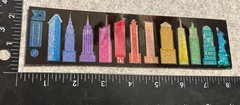 Pipsticks Stickers Glitter Skyscrapers Buildings New York City NYC Pipstickers