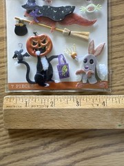 RARE Jolees 3D HALLOWEEN ANIMALS Sticker Scrapbook Stickers Jolee’s