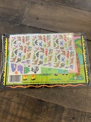 Vtg Sandylion Sticker Album Sealed Jungle Tiger Lion Elephants 1991 w/ Stickers