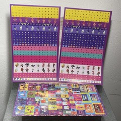 Trolls World Tour 3 Regular Sticker Sheets With Letters CHECK ALL PHOTOS BELOW