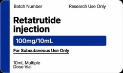 Customizable Holographic Peptide Vial Labels for 3ml Vials- Set of 20 labels!