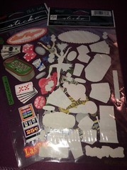 New Lot of 2 STICKO Destinations Scrapbook Stickers LAS VEGAS
