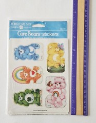 Vtg Care Bears Stickers LOT American Greetings NIP 1984 rainbows stars AGC