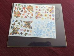 New Creative Memories SEASONINGS 10 x 12″ Paper and Block Sticker Pack Four Each
