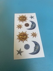 Paper house Celestial Sticker Module