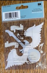 RARE Jolees Rock Star Guitar W/ Wings BAND Musical Playing Music Notes Stickers