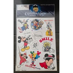 Disney Capture the Magic Scrapbook Stickers WDW Disneyland Mickey Sealed