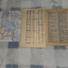 Junk Journal Ephemera Back to School kit Scrapbook crafts teacher student pencil