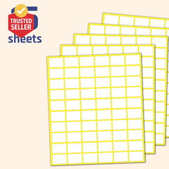 (900 Pack) 0.75″ X 0.5″ – Price Stickers, Small White Labels Stickers