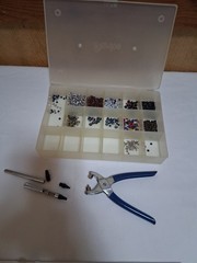 Scrapbooks Snap Fastener Kit Plier Tool