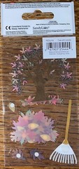 Essentials Tree W/ Leaves Seasons Fall Changing Colors Leafs Scrapbook Stickers