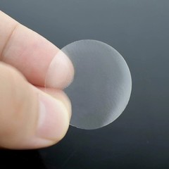 1000Pcs 1Inch Clear Package Seal Stickers Round Envelope Seals Wafer Seal Labels
