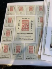 Large Junk Journal Material Victorian Advertising uncut laminated Ephemera