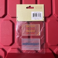 Colorbok Jelly Accents 2 Pieces Congratulations Scrapbooking Brand NEW