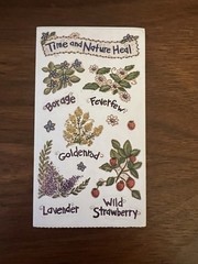 Joy Marie Sticker Sheet Herb Garden 13682 Time and Nature Heal