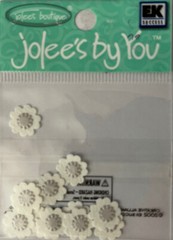 WHITE PETUNIA FLOWER Embellishment(12pc)Jolee’s •Garden•Plant •Spring•Wedding