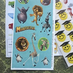 Vintage 80s 90s Y2K Sticker Partials & Singles Various Brands Years As Is Lot C