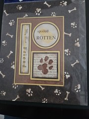 6×8″ CAROLEES CREATIONS TING A LING ACCENTS DOG FRAME ect…