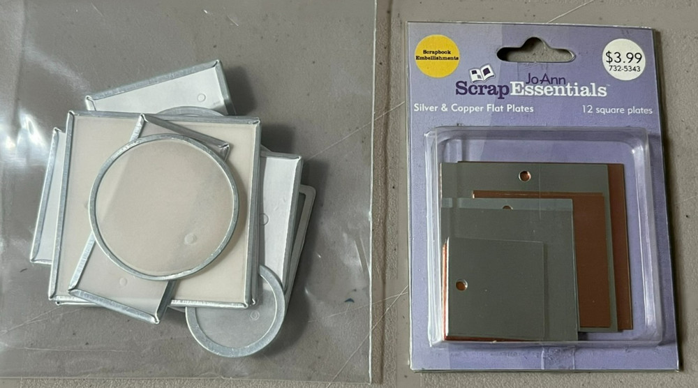 SCRAP ESSENTIALS Tags 24 – 6 vellum, 6 paper, 12 metal