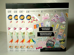 Reusable Stickers Wide Variety Perfect for Laptop Phone Animals Sayings 4 Books