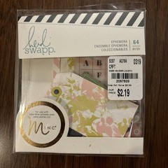 Assorted Scrapbooking Ephemera/Embellishments Washi Tape Webster’s Pages, L Holt
