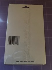 Vintage Eureka Gold Foil Trims Stickers, Still Sealed, Red Flowers.