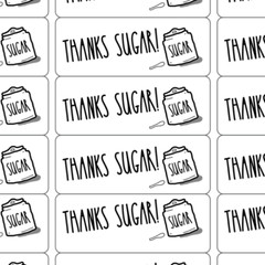 Rae Dunn Inspired Thank you stickers ( 1×2 5/8 «) 100 count thank you labels