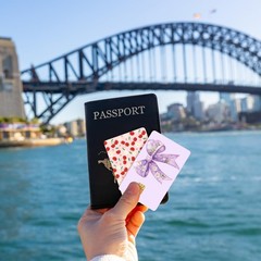 POVESTE Lalic Girly Set credit card skin stickers