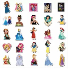 Princess Stickers Skateboard Vinyl Laptop Decal Bomb Pack Lot 100pc NEW