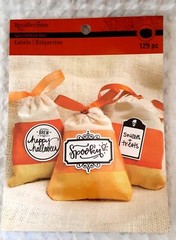 Recollections HALLOWEEN BOO Labels Happy Halloween Sweets Treat 129 Stickers NEW