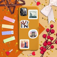 New York Themed Stickers – 100 Pcs Waterproof Vinyl for Endless Creativity