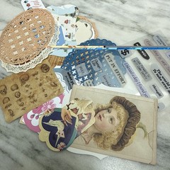 100 + Ephemera Lot Junk Journal Grab Bag Scrapbook Paper Collage Scrapbooking