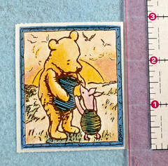 Classic Winnie the pooh stickers eeyore piglet kanga owl rabbit