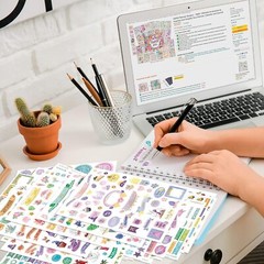 Aesthetic Planner Stickers for Fun Planning – 1300+ Cute Sticker Accessories