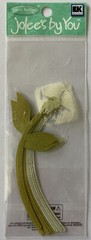 GREEN SPRING STEM MIX 3 Die-cut Embellishment(10pc)Jolee’s •Garden•Christmas•