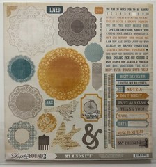 My Mind’s Eye 12×12 Accessory Sheet-Variations-Lost & Found 3 & More