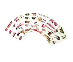 6 Sheets Stickers Washi Japan Sakura Flowers Oriental Scrapbooking Card Making