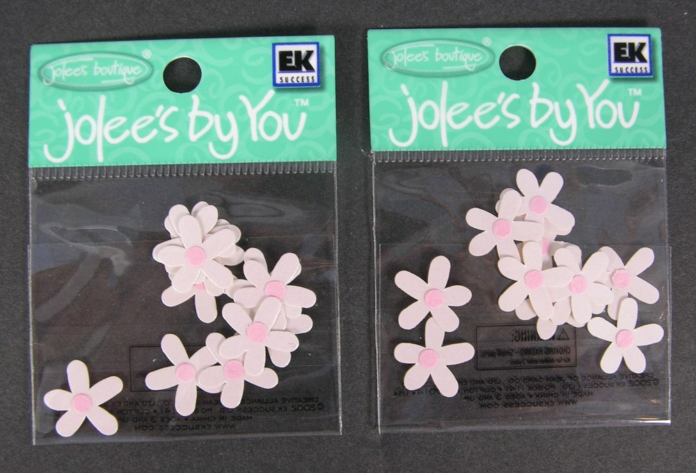 Jolee’s by You MINI PAPER FLOWERS Stickers Embellishments YOU CHOOSE (Listing 2)