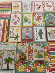 #K351 – SWEET SUMMER DOODLEBUG SCRAPBOOKING 10 SHEETS 12X12″ + 5 DOODLE-POPS