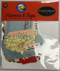 Echo Park & Carta Bella Ephemera Packs for Scrapbooks & Cards – Your Choice