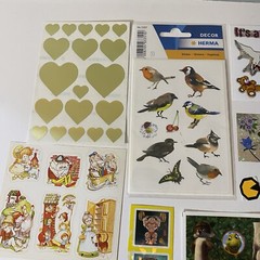 Vintage + Stickers Set Sandylion Kodak ET Animals Cabbage Patch Nursery Rhymes +