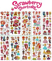 STRAWBERRY SHORTCAKE 🍓👧 3D puffy Stickers