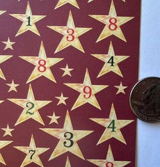 STAR ALPHABET Stickers(4-3/4”x10”)Letters•Words•Numbers•4th of July•Card Making•