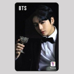 BTS Rare JK & V SET CU Tmoney T money Official Transport Photo Card Limited