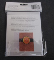American Craft Cardstock Glitter Gold 8 Cards & 8 Envelopes – New in Package