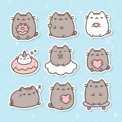 Cute Pusheen Stickers Journal Scrapbook Choose A Set