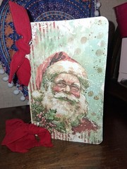 Shabby Christmas Junk Journal Scrapbook Usa Seller